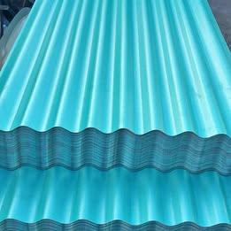 Colored zinc sheets stacked